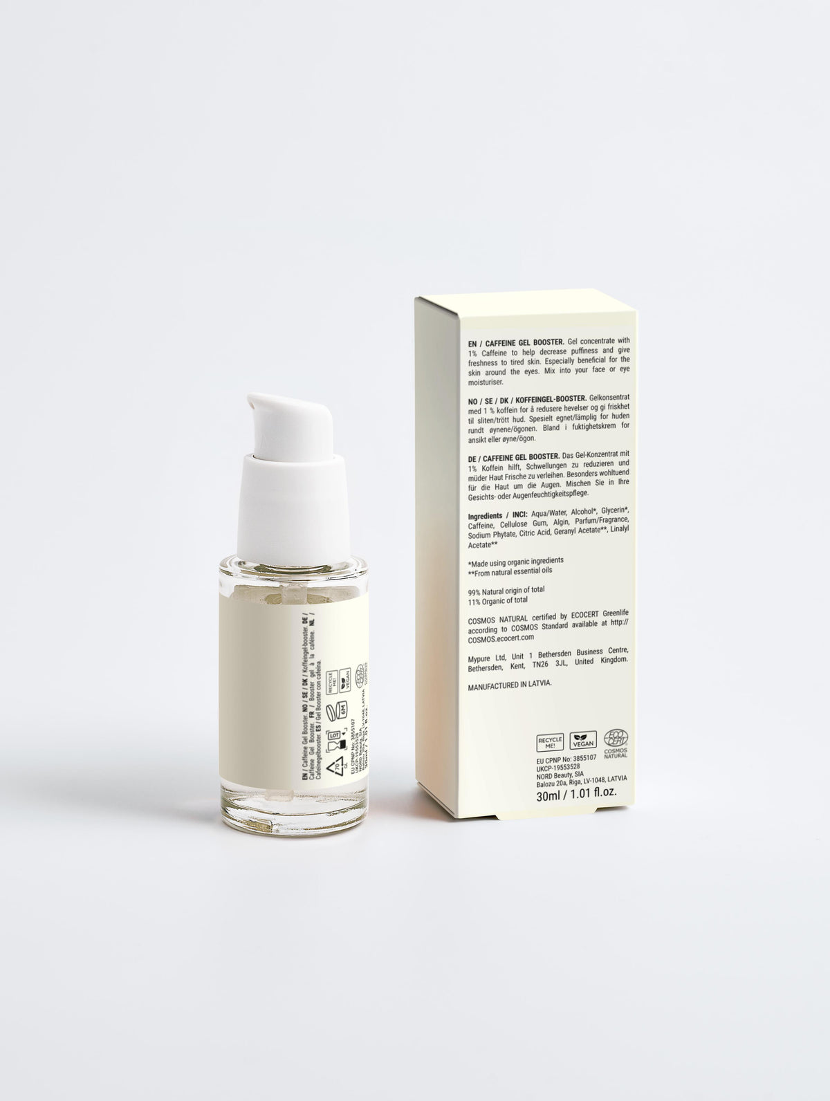 Caffeine Gel Booster