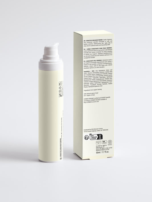 Sensitive Skin Moisturiser, Fragrance Free